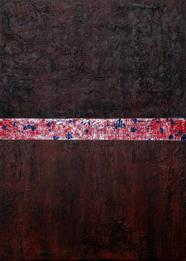 Картина под названием "Brouillards" - Alister Vanhille, Подлинное произведение искусства, Акрил