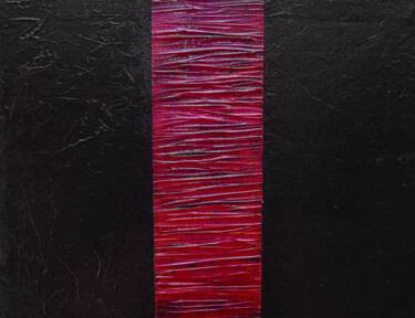 Peinture intitulée "Flot Rouge" par Alister Vanhille, Œuvre d'art originale, Acrylique