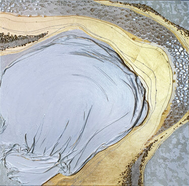 Картина под названием "Утро" - Alla Broska, Подлинное произведение искусства, Акрил Установлен на Деревянная рама для носилок
