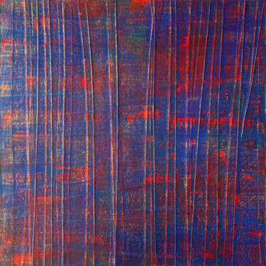 Malarstwo zatytułowany „THE BLUE SUNSET” autorstwa Alla Grande, Oryginalna praca, Akryl