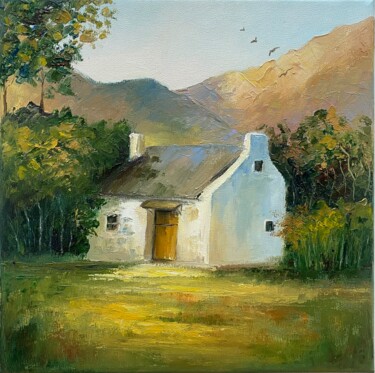 Painting titled "Sunny Scotland" by Alla Kyzymenko, Original Artwork, Oil