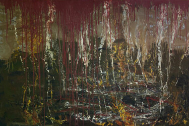 Malerei mit dem Titel "No comments" von Alla Ronikier, Original-Kunstwerk, Öl