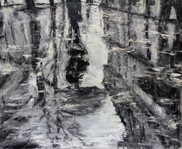 Malarstwo zatytułowany „Reflection 2” autorstwa Alla Ronikier, Oryginalna praca, Olej