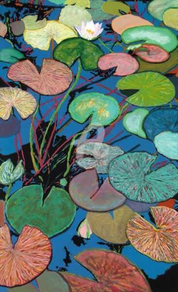 绘画 标题为“Sparkling Pond” 由Allan P Friedlander, 原创艺术品, 其他