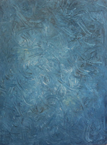 Peinture intitulée "Méditation 2" par Allan Sporidge, Œuvre d'art originale, Huile