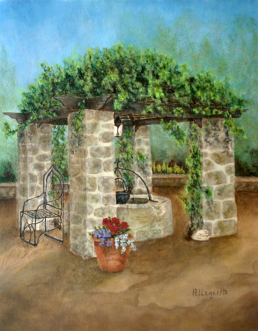 St Clement's Castle Painting titled "St Clement's Castle" by Allegretto, Original Artwork, Acrylic
