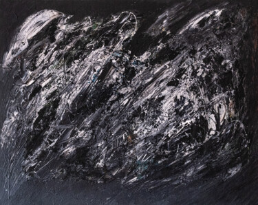 Pittura intitolato "Chiaro di Luna" da Allen Solano, Opera d'arte originale, Acrilico Montato su Telaio per barella in legno