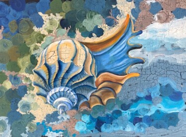 Pittura intitolato "Immersion" da Elena Afanasieva, Opera d'arte originale, Acrilico