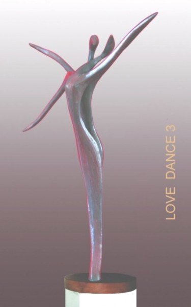 Sculpture titled "Love Dance1" by Ypym Shystyq, Original Artwork, Casting