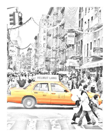 Digital Arts titled "NY Taxicab" by Ydelle And All That Jaz2, Original Artwork