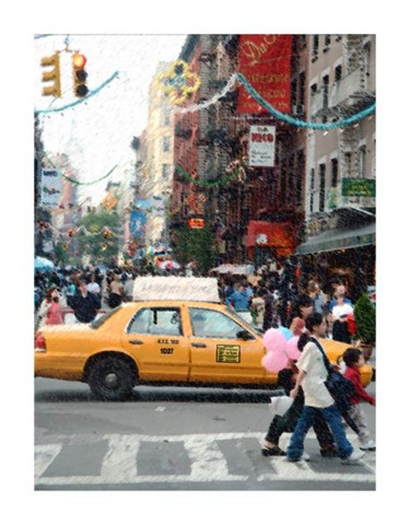 Digital Arts titled "Ny York Taxi -Littl…" by Ydelle And All That Jaz2, Original Artwork