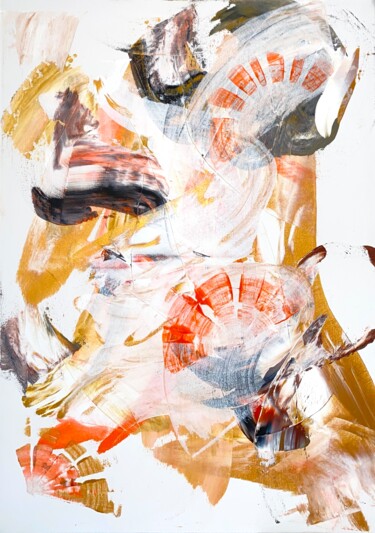 Malarstwo zatytułowany „The boldness” autorstwa Ally Smena, Oryginalna praca, Akryl