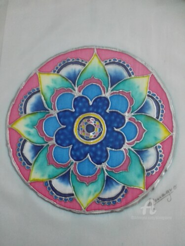 Artesanía titulada "Mandala-03" por Almagro, Obra de arte original