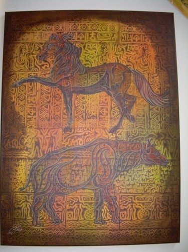 Painting titled "DSCN0699.JPG" by Mukheled Almukhtar, Original Artwork