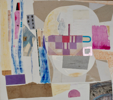 Collages intitolato "It's all in my head" da Alois Oberndorfer, Opera d'arte originale, Collages
