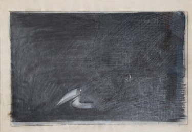 Drawing titled "Es bewegt sich" by Alois Oberndorfer, Original Artwork, Graphite