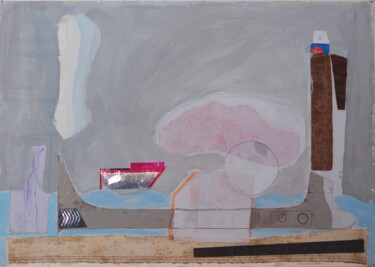 Irrfahrt Peinture intitulée "Irrfahrt" par Alois Oberndorfer, Œuvre d'art originale, Acrylique