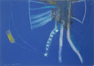 Painting titled "Ikarus, erster Flug…" by Alois Oberndorfer, Original Artwork, Acrylic