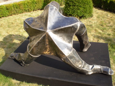 Sculpture intitulée "Galatée" par Frankalan, Œuvre d'art originale, Métaux