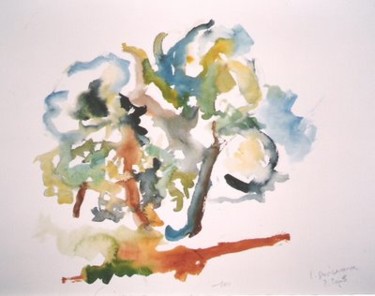 Peinture intitulée "olive.jpg" par Lambert Savigneux, Œuvre d'art originale