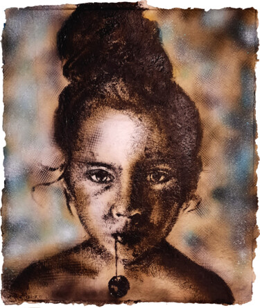 Pintura titulada "Estou condenada se…" por Alota Ribeiro, Obra de arte original, Tinta