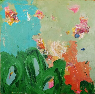 Corfú Peinture intitulée "Corfú" par Alfonso Sánchez, Œuvre d'art originale, Acrylique Monté sur Châssis