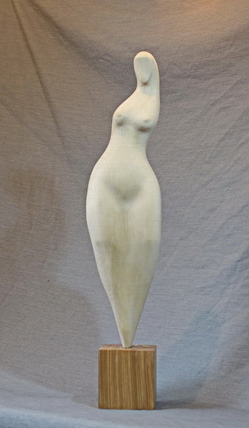 Скульптура под названием "фигура" - Эдуард Савин, Подлинное произведение искусства