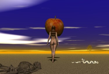 Arts numériques intitulée "Eve" par Altezmo, Œuvre d'art originale, Modélisation 3D