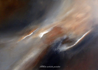 Peinture intitulée "De vent et de sable" par Althea, Œuvre d'art originale, Acrylique
