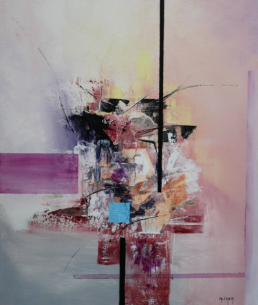 Peinture intitulée "ST AOUT 2021-4" par Althea, Œuvre d'art originale, Acrylique