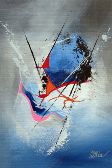 Peinture intitulée "Balade en mer" par Althea, Œuvre d'art originale, Acrylique
