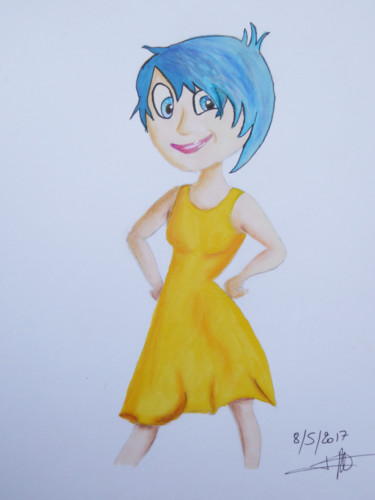 Drawing titled "Joie" by Althea, Original Artwork