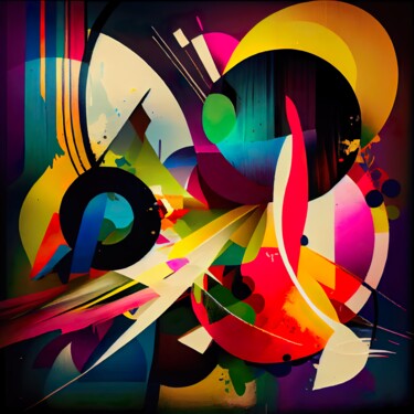 Arte digital titulada "chaos theorie" por Altmeyer Oliver, Obra de arte original, Pintura Digital