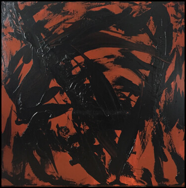Картина под названием "Dark birds III.jpg" - Altone Mishino, Подлинное произведение искусства, Акрил