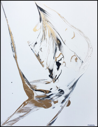 Картина под названием "Rain Tree 9" - Altone Mishino, Подлинное произведение искусства, Акрил Установлен на Деревянная рама…
