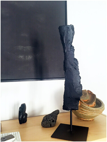Sculpture intitulée "Poème 8 en situation" par Altone Mishino, Œuvre d'art originale, Bois