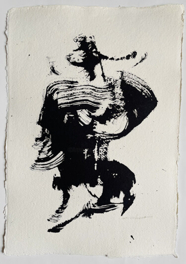 「Japanese characters…」というタイトルの描画 Altone Mishinoによって, オリジナルのアートワーク, インク