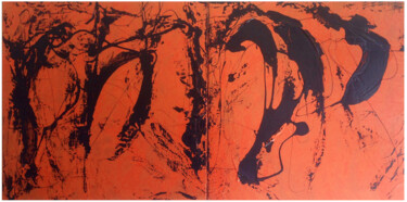 Pintura intitulada "Konx-Om-Pax 1" por Altone Mishino, Obras de arte originais, Acrílico