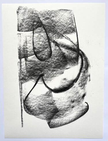 Σχέδιο με τίτλο "Organic forms 2" από Altone Mishino, Αυθεντικά έργα τέχνης, Κάρβουνο