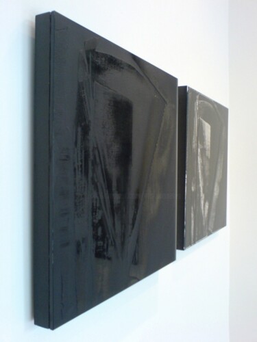 Gravures & estampes intitulée "Dark berlin" par Altone Mishino, Œuvre d'art originale, Verre