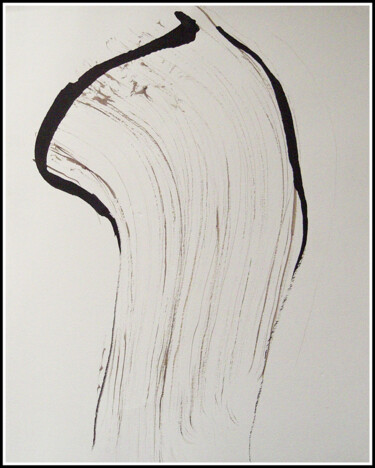 Dessin intitulée "fugues 1" par Altone Mishino, Œuvre d'art originale, Encre
