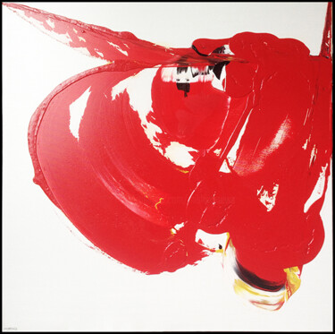 Peinture intitulée "kabuki 2" par Altone Mishino, Œuvre d'art originale, Acrylique