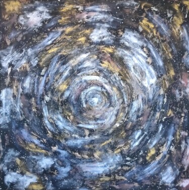 Картина под названием "Universe" - Irina Avlasenko, Подлинное произведение искусства, Акрил