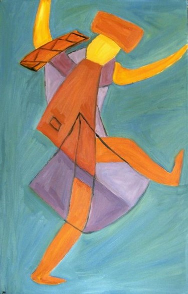 Peinture intitulée "DERISION" par Alvaro, Œuvre d'art originale, Huile