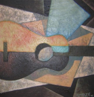 Pintura titulada "Composición musical…" por Emiliano Villani, Obra de arte original