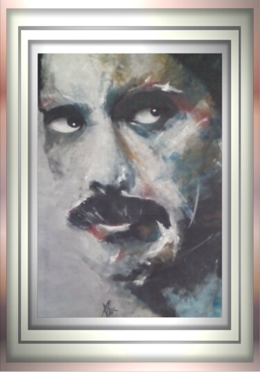 Pintura titulada "mercury ( queen )" por Alvise Bon (Alviart), Obra de arte original