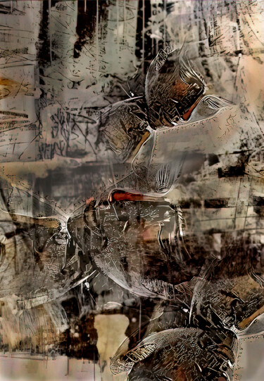 Digitale Kunst mit dem Titel "Passion 3" von Alya Veresk, Original-Kunstwerk, Digitale Malerei