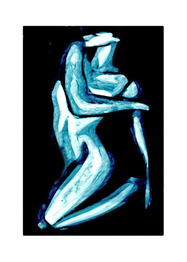 Digital Arts titled "Body art 3" by Alya Veresk, Original Artwork, 2D Digital Work