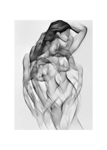 Digital Arts με τίτλο "Body art 13" από Alya Veresk, Αυθεντικά έργα τέχνης, Ψηφιακή ζωγραφική