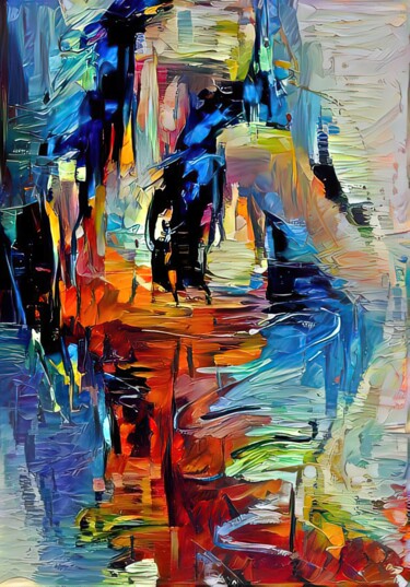 Digital Arts titled "Deep female meaning…" by Alya Veresk, Original Artwork, Digital Painting